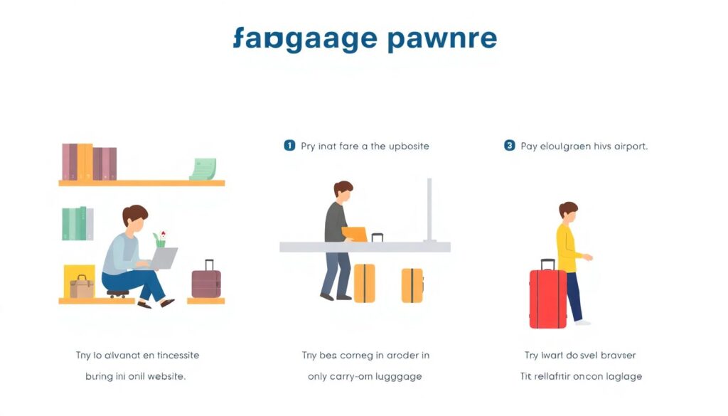 Лайфхаки путешественника: как избежать двойной оплаты за багаж - иллюстрация