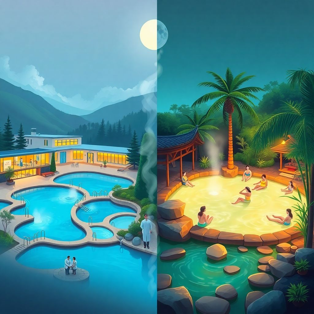 Горячие источники и термальные курорты Европы и Азии: где лучше отдыхать