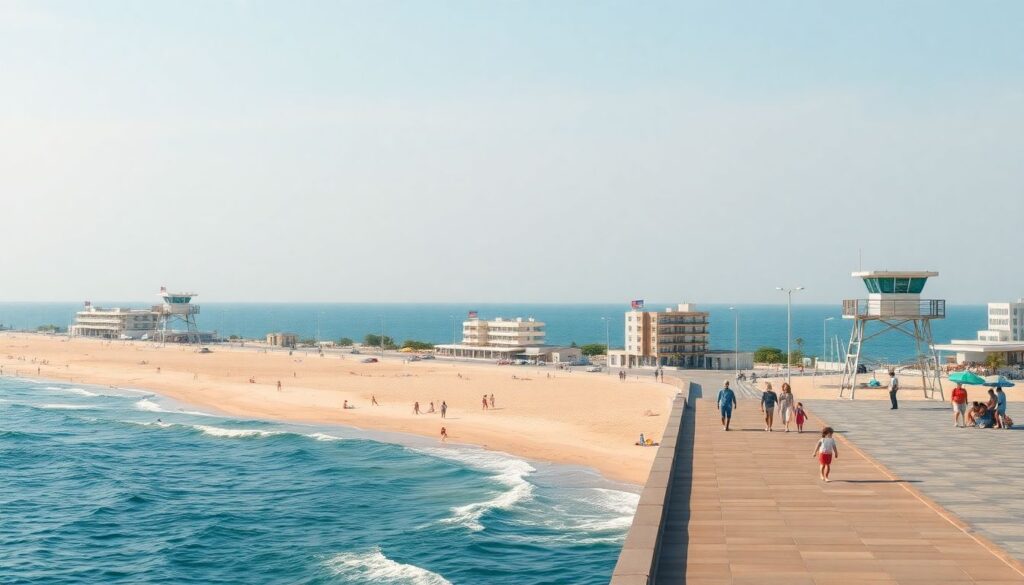 Пляжные направления с лучшими условиями для семей с детьми - иллюстрация