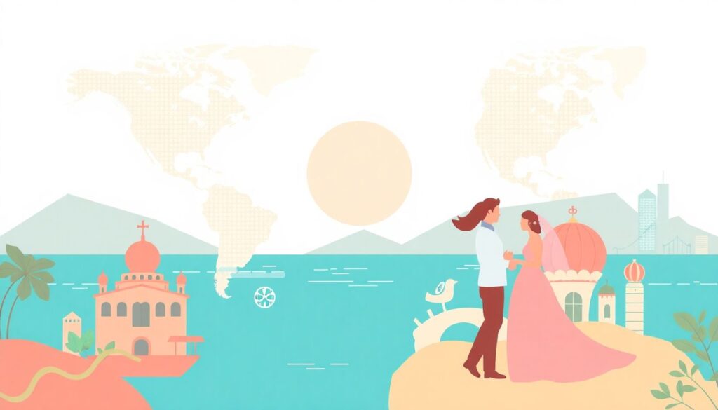 Свадебные путешествия: идеи романтики и практические советы - иллюстрация