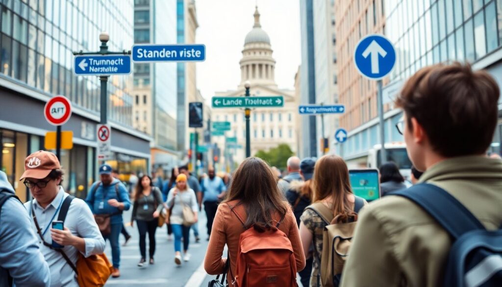 Как не заблудиться в мегаполисе: основы ориентирования - иллюстрация