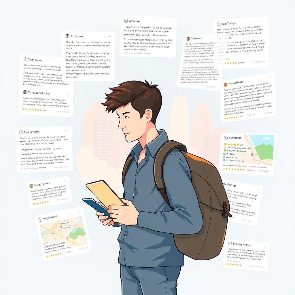 Местные советы и мультиюзовая информация о месте пребывания для путешественников