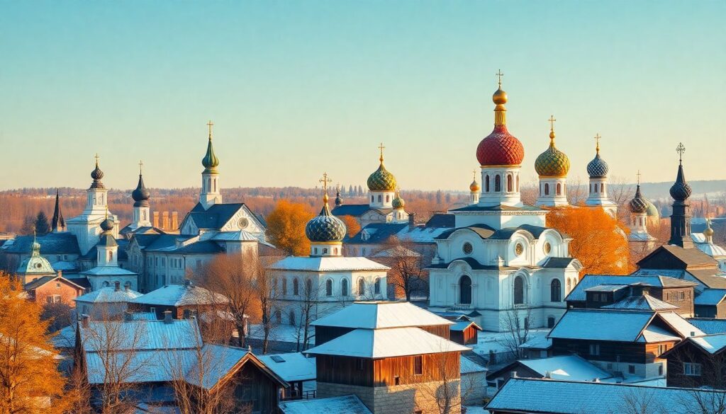 Путешествия по золотому кольцу России: маршруты и впечатления - иллюстрация