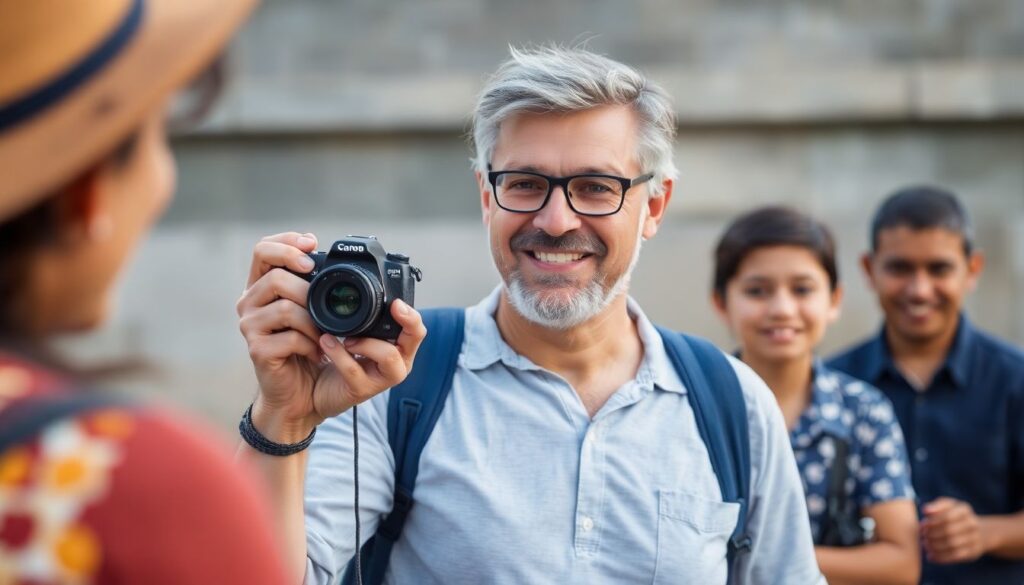 Лучшие фото-выходы для путешественников: идеи и примеры - иллюстрация