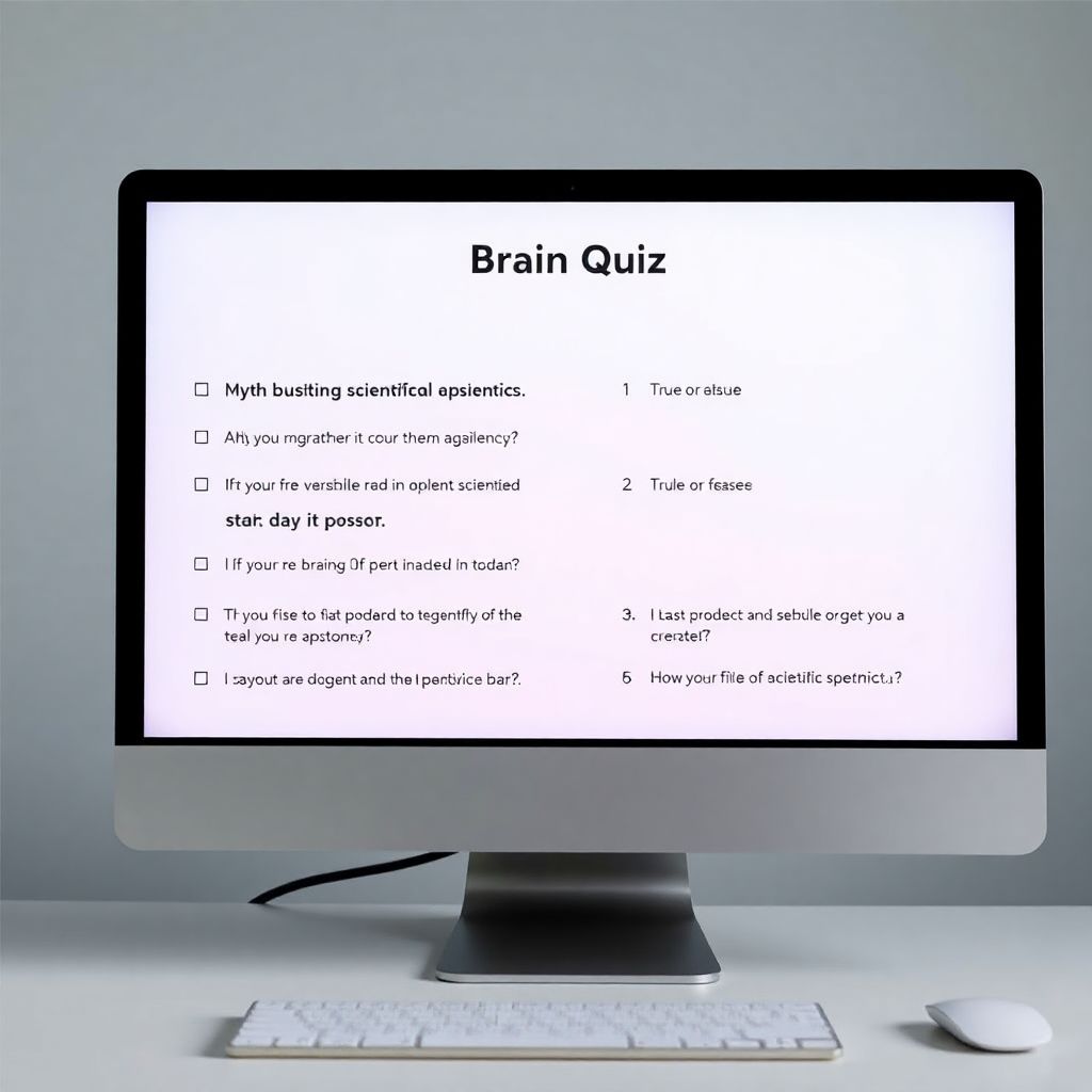 Онлайн тест про мозг с ответами и пояснениями: нейромифы правда или ложь