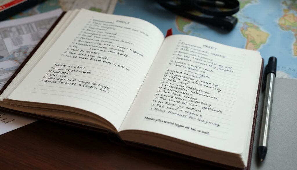 Путевые заметки: как сохранять воспоминания о поездке - иллюстрация